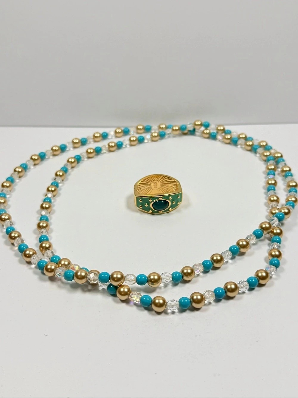 Joan Rivers Classics Collection Multi-Strand Beaded Necklace with Enhancer